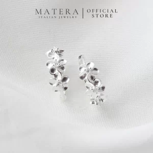 Bông tai bạc 𝐆𝐫𝐚𝐜𝐢𝐞 𝐅𝐥𝐨𝐫𝐚𝐥 𝐄𝐚𝐫𝐢𝐧𝐠𝐬 MATERA S925