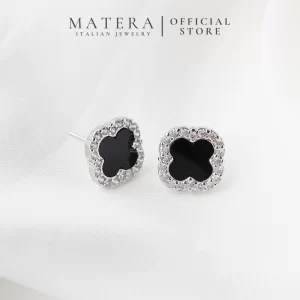 Bông tai bạc 𝐌𝐲𝐬𝐭𝐢𝐜 𝐅𝐥𝐨𝐫𝐚 MATERA S999