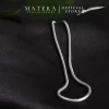 Dây chuyền bạc Unisex Basic MATERA Bạc ta MDC41