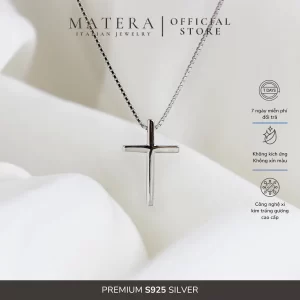 Dây chuyền bạc nữ 𝐏𝐮𝐫𝐞 𝐅𝐚𝐢𝐭𝐡 MATERA S925 MDC24