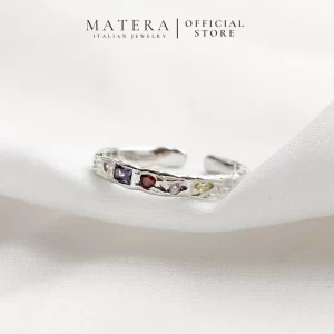 Nhẫn bạc nữ 𝐀𝐮𝐫𝐞𝐥𝐢𝐚𝐧 𝐑𝐢𝐧𝐠 MATERA S925