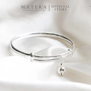 Vòng bạc trẻ em MATERA S999 𝐏𝐮𝐫𝐞 𝐒𝐢𝐥𝐯𝐞𝐫