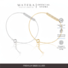 [New Arrivals ] Lắc tay bạc nữ 𝐒𝐭𝐚𝐫𝐫𝐲 𝐁𝐫𝐢𝐝𝐠𝐞 MATERA S925 phong cách tôi giản đính đá lấp lánh MLT56