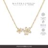 [New Arrival] Dây chuyền bạc 𝐓𝐡𝐞 𝐁𝐥𝐨𝐨𝐦𝐢𝐧𝐠 𝐆𝐫𝐚𝐜𝐞 MATERA S925 thiết kế hoa mai kép tinh tế MDC86