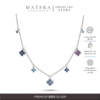 [New Arrival] Dây chuyền bạc 𝐒𝐰𝐞𝐞𝐭 𝐌𝐞𝐚𝐝𝐨𝐰 MATERA S925 chuỗi cỏ 4 lá nhiều màu sắc ngọt ngào MDC88