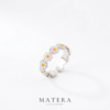 [New arrivals] Nhẫn bạc nữ 𝐒𝐰𝐞𝐞𝐭 𝐃𝐚𝐢𝐬𝐲 S925 MATERA thiết kế hoa cúc nhí Vintage nữ tính trang nhã