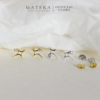 [New Arrival] Bông tai bạc 𝐒𝐩𝐚𝐫𝐤𝐥𝐢𝐧𝐠 𝐒𝐭𝐚𝐫 MATERA S925 khuyên tai Chòm Sao Bắc Đẩu lấp lánh MBT45