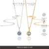 [New Arrival] Dây chuyền bạc 𝐁𝐥𝐮𝐞 𝐑𝐞𝐚𝐥𝐦 MATERA S925 thiết kế đính đá tối giản tinh tế MDC82