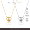 [New Arrival] Dây chuyền bạc 𝐈𝐯𝐲 𝐇𝐞𝐚𝐫𝐭 MATERA S925 dây chuyền thiết kế nút thắt trái tim MDC80