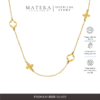 [New Arrivals ] Dây chuyền bạc 𝐓𝐡𝐞 𝐂𝐥𝐨𝐯𝐞𝐫 MATERA S925 chính hãng chuỗi cỏ 4 lá may mắn MDC79